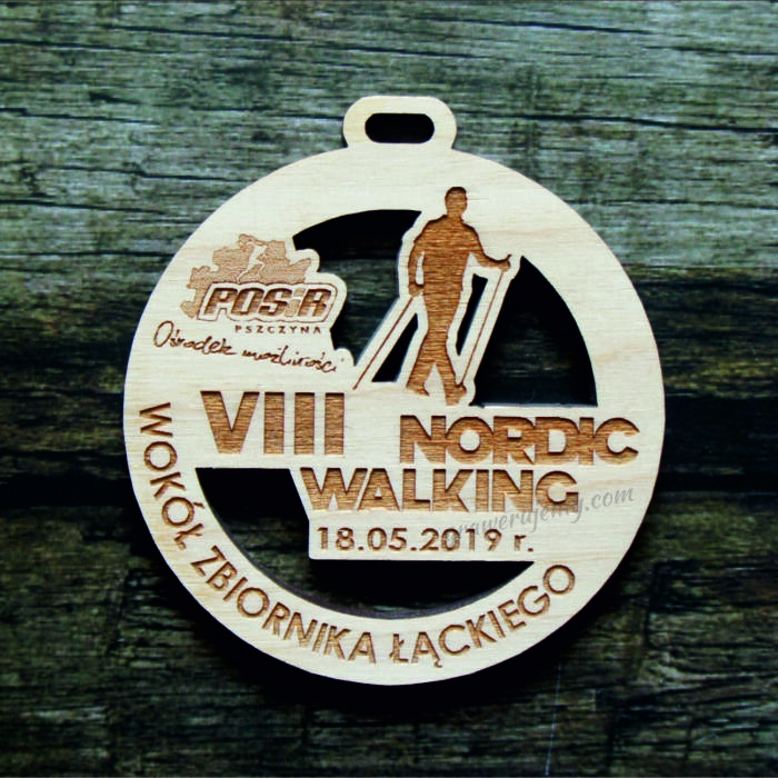 medal nordic walking
